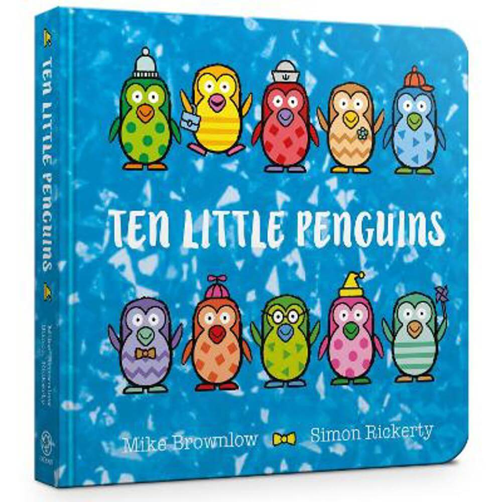 Ten Little Penguins Board Book - Mike Brownlow